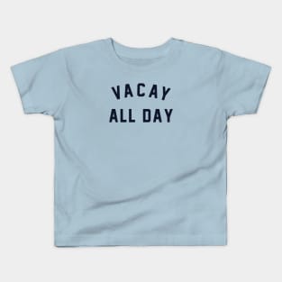 Conor McGregor Vacay All Day Kids T-Shirt